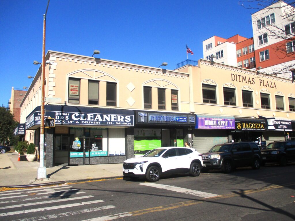 For Lease: 501 Ditmas Avenue A/K/A 651 East 5th Street, Kensington, Brooklyn, NY 11218