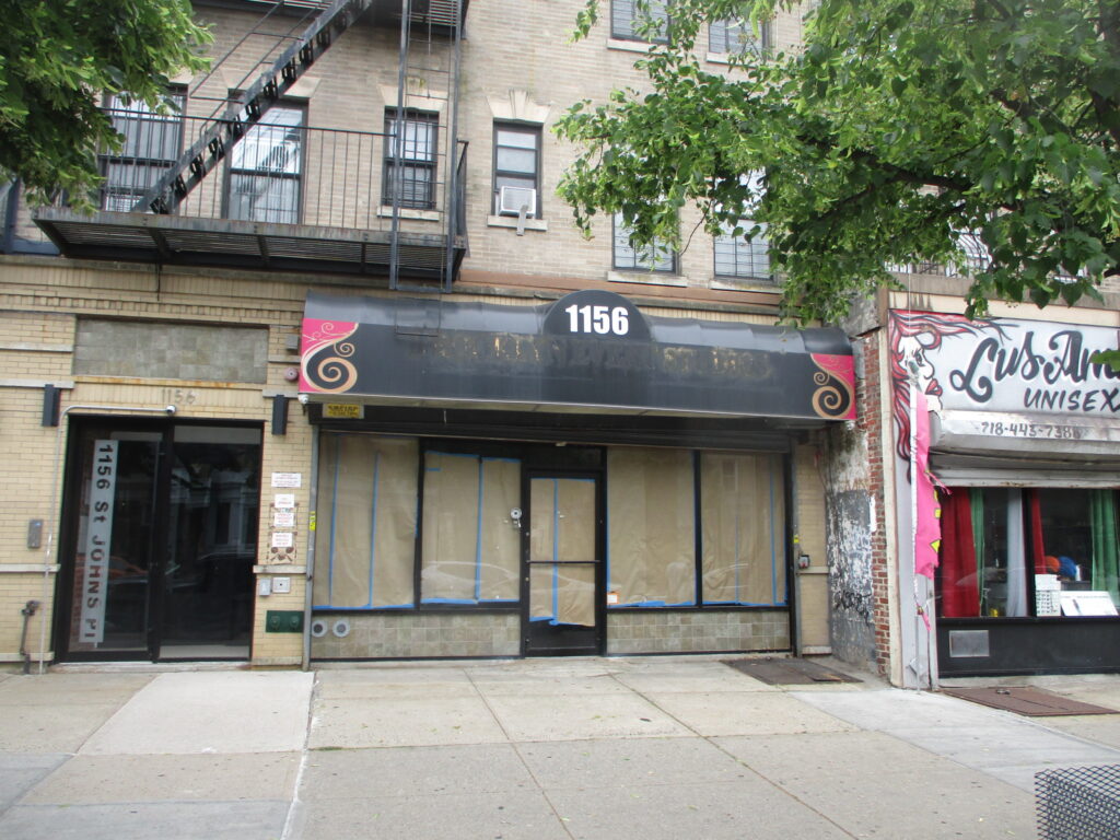 FOR RENT: 1156 St. John’s Place, Brooklyn, NY 11213